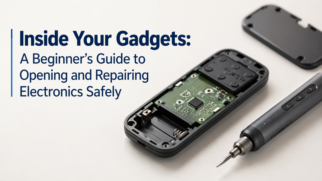 Inside Your Gadgets: A Beginner’s Guide to Opening and Repairing Electronics Safely
