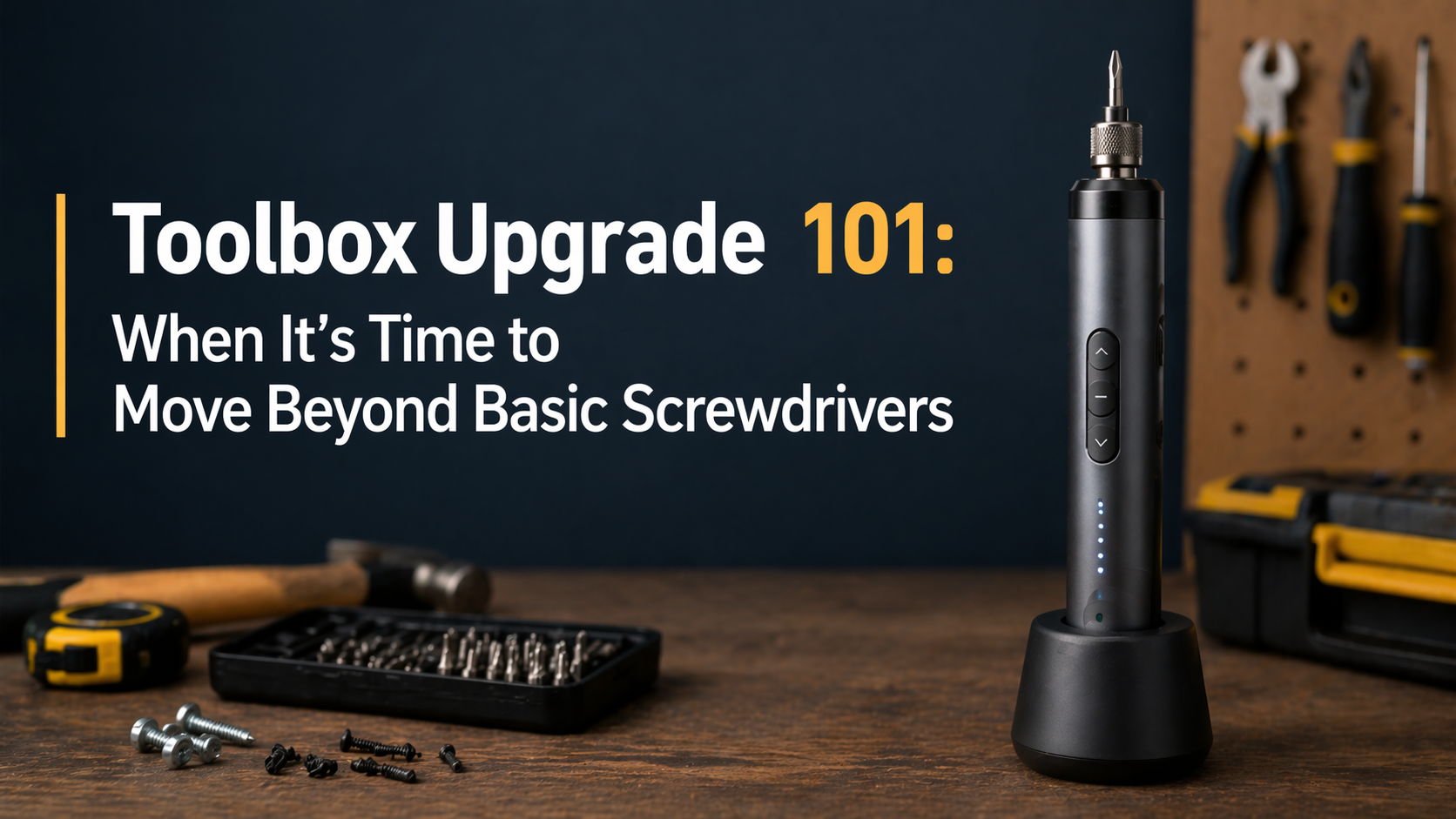 Toolbox Upgrade 101: When It’s Time to Move Beyond Basic Screwdrivers
