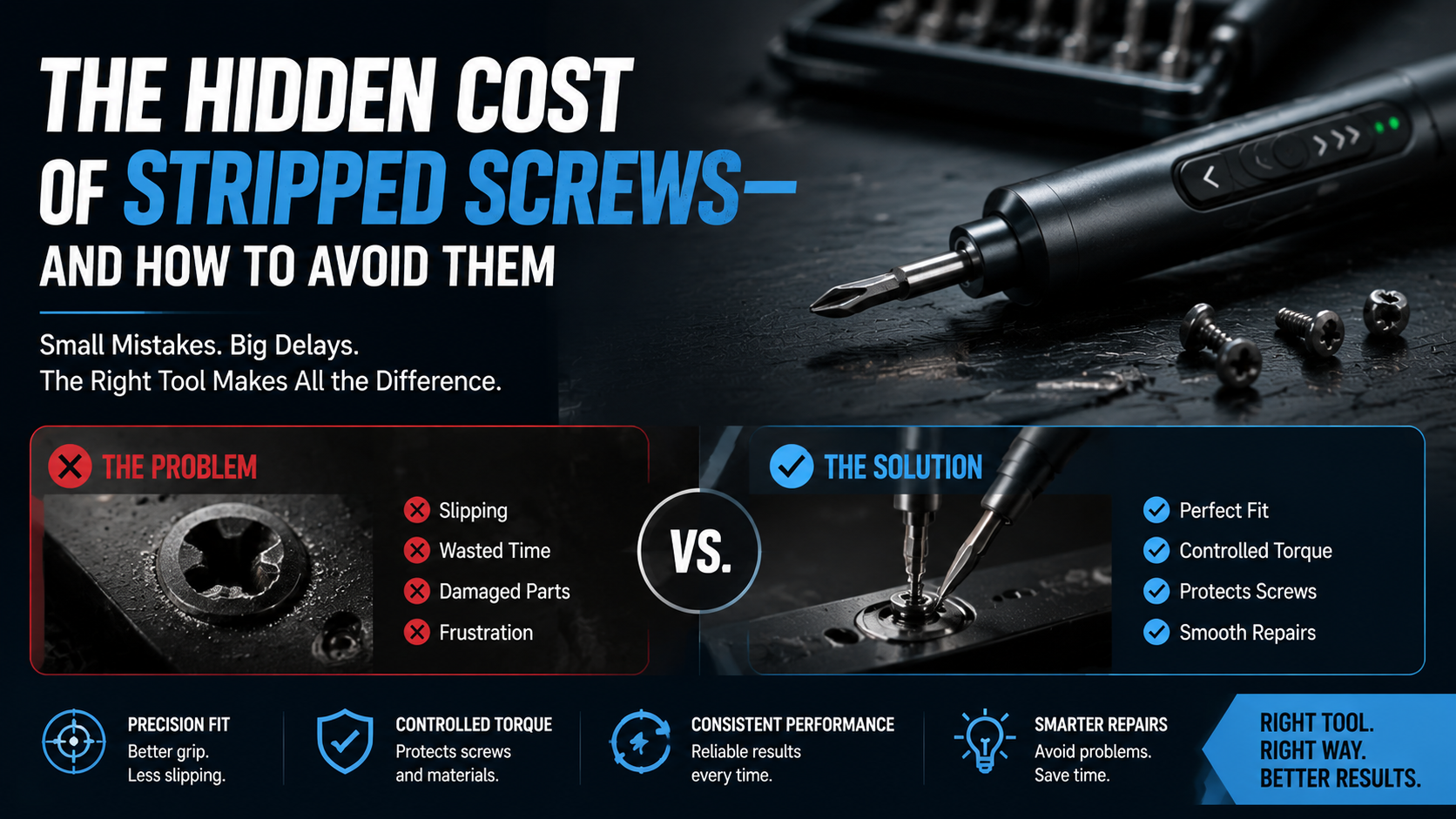 The Hidden Cost of Stripped Screws—and How to Avoid Them