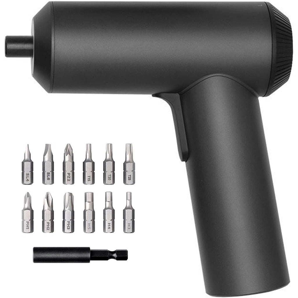 Cordless Electric Screwdriver 3.6V 2000mAh 12 Steel Bits USB-C Rechargeable