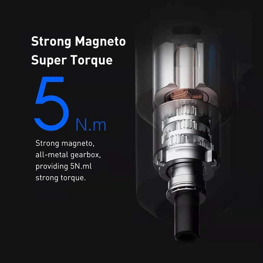 Cordless Electric Screwdriver 3.6V 2000mAh 12 Steel Bits USB-C Rechargeable